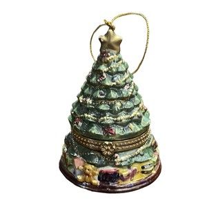 MR CHRISTMAS Ceramic/porcelain Musical Ornaments- Music Box tree